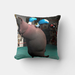 Mouse Beats Hippo KO Kissen