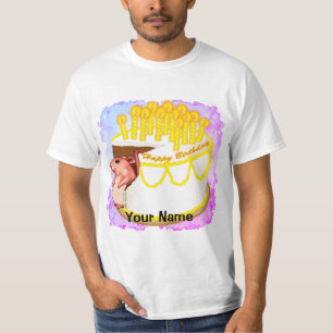 Mouse Birthday Cake T-Shirt
