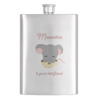 Mouse Cocoa Cappuccino Flachmann