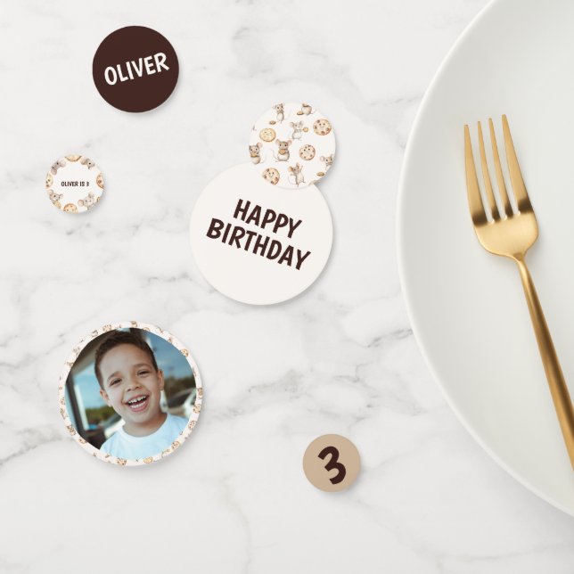 Mouse & Cookie Geburtstagsparty Confetti Konfetti (Gruppe)