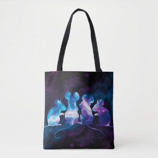 Mouse Cosmos Shopping Errand Tote Bag