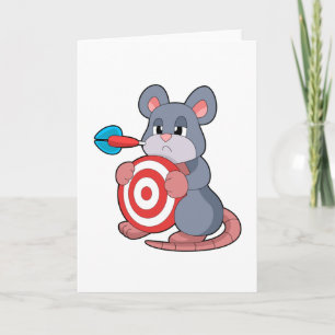 Mouse Darts Dart Dartboard Karte
