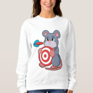 Mouse Darts Dart Dartboard Sweatshirt