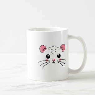 Mouse Face Costume Girl Boy Birthday Mouse Hallowe Kaffeetasse