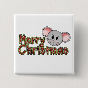 Mouse Frohe Weihnachtsgeschenke und Geschenke Button