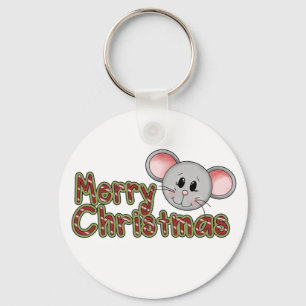 Mouse Frohe Weihnachtsgeschenke und Geschenke Schlüsselanhänger