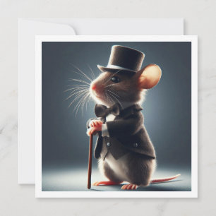 Mouse Gentleman, Mouse Geburtstagsparty Einladung