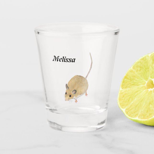 Mouse Glass Schnapsglas (Vorderseite)