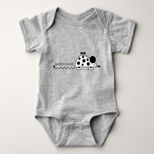 Mouse House Bodysuit Baby Strampler