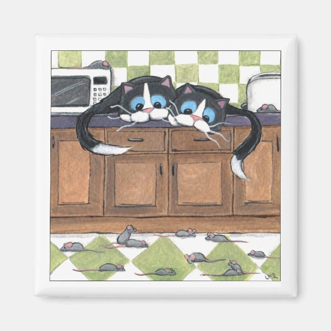 Mouse Invasion Magnet (Vorne)