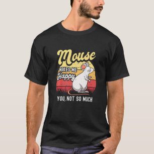 Mouse Mice Rat Gerbil Maus Ratón Pet Rodent Men Wo T-Shirt
