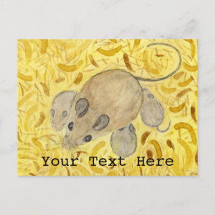 Mouse Nest Postkarte