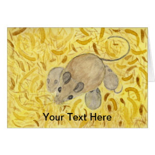 Mouse Nest Watercolor