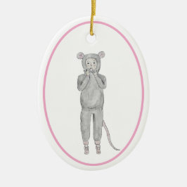 Mouse Nutcracker Ornament