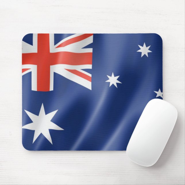 Mouse Pad - australische Flagge Mousepad (Mit Mouse)