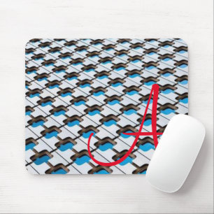 Mouse Pad Blue Grey Mousepad