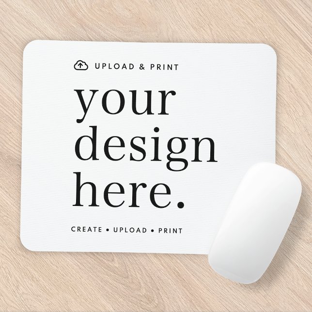 Mouse Pad - Design Upload Mousepad (Your own mousepad creation, simply upload your photo or design artwork from Photoshop, Canva & more!)