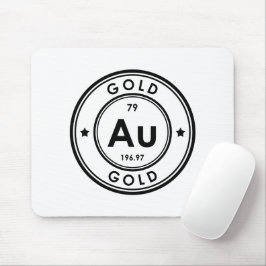 Mouse-Pad für Gold-Elemente Mousepad