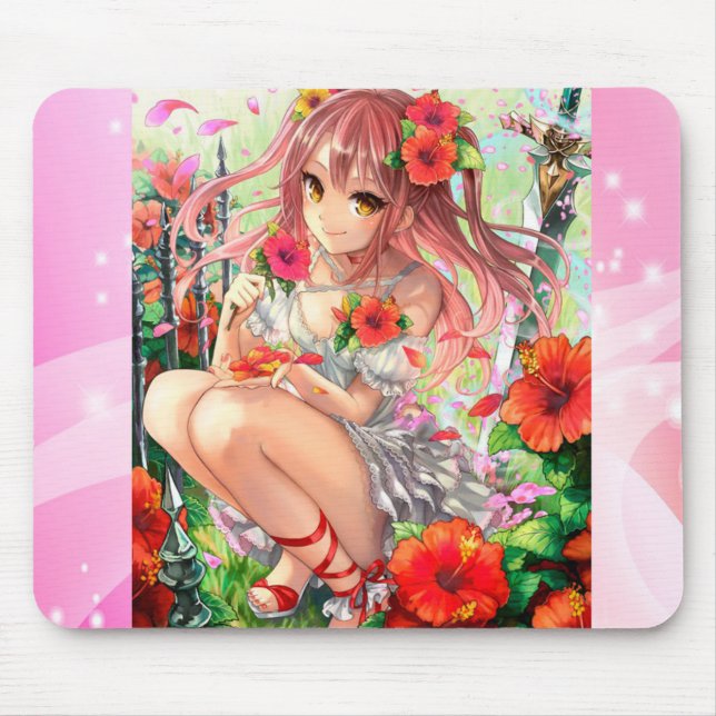 Mouse pad Girl Anime collection Mousepad (Vorne)