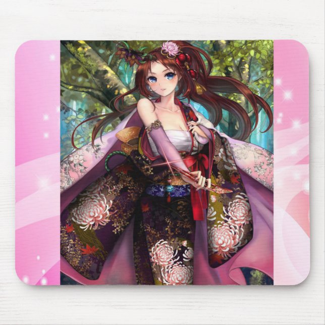 Mouse pad Girl Anime collection Mousepad (Vorne)