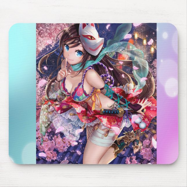 Mouse pad Girl Anime collection Mousepad (Vorne)