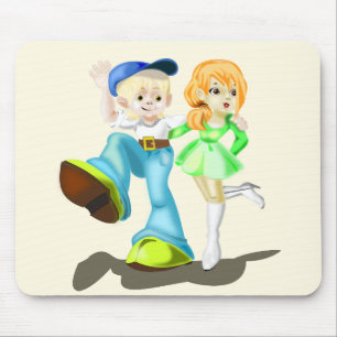 Mouse Pad - Ihre Farbe - Text Mousepad