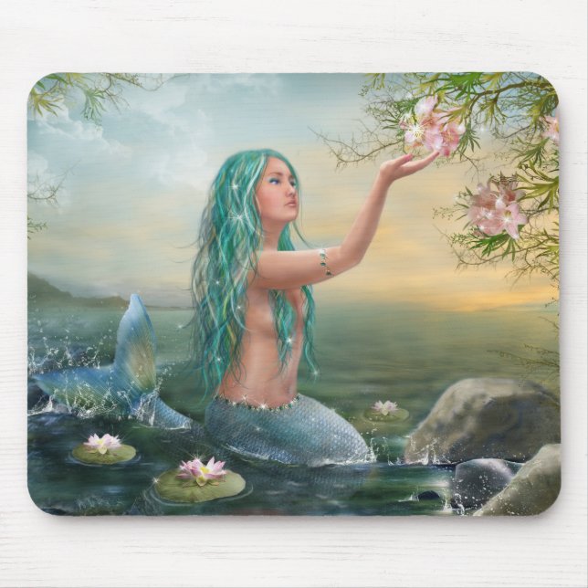 Mouse Pad "Mermaid Ariel" Mousepad (Vorne)