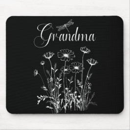 Mouse Pad - Oma Wildblume Dragonfly Mousepad