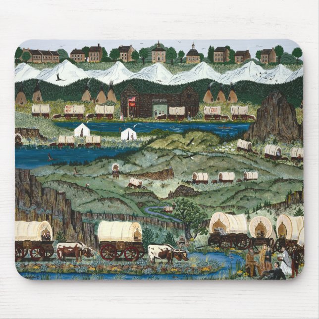 Mouse Pad Oregon Trail Mousepad (Vorne)