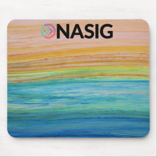 Mouse-Pad schwarzes Logo Mousepad