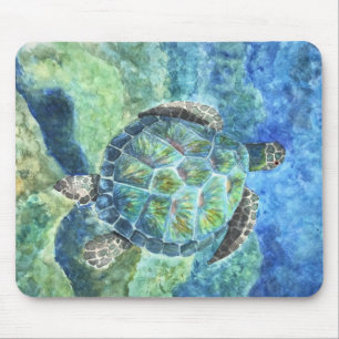 Mouse Pad Sea Turtle #2 B Mousepad