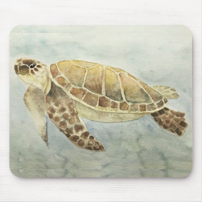 Mouse Pad Sea Turtle Mousepad (Vorne)