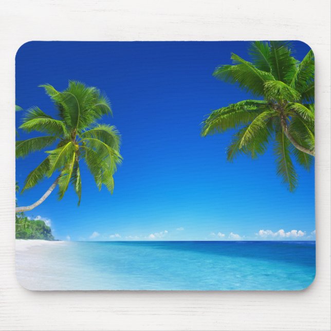 Mouse Pad Tropical Beach Mousepad (Vorne)