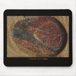 Mouse Pad W. Inspirational Text and Foto Mousepad