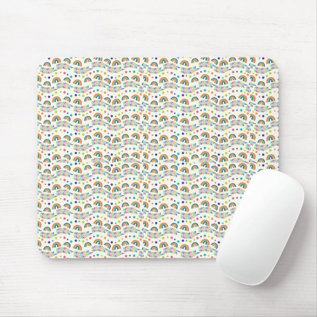 Mouse pad with a pattern of diverse smiley faces  mousepad (Mit Mouse)