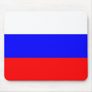 Mouse pad with Flag of Russia Mousepad