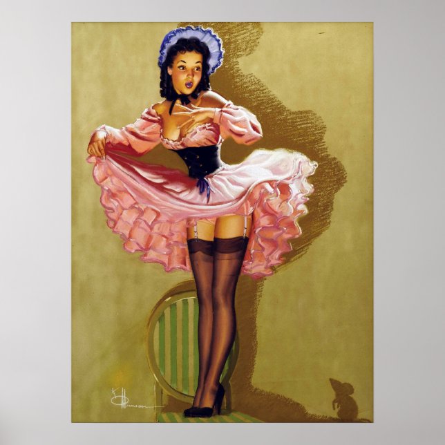 Mouse Pin Up Poster (Vorne)
