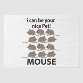 Mouse Rat Animal I kann Ihre nette Haustier-Maus Seidenpapier