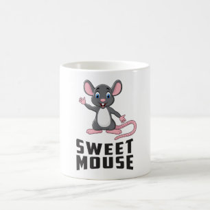 Mouse Rat Tierkäse Liebe Haustier Niedliches Funny Kaffeetasse
