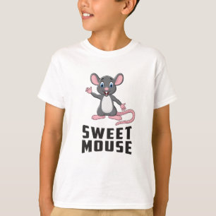 Mouse Rat Tierkäse Liebe Haustier Niedliches Funny T-Shirt