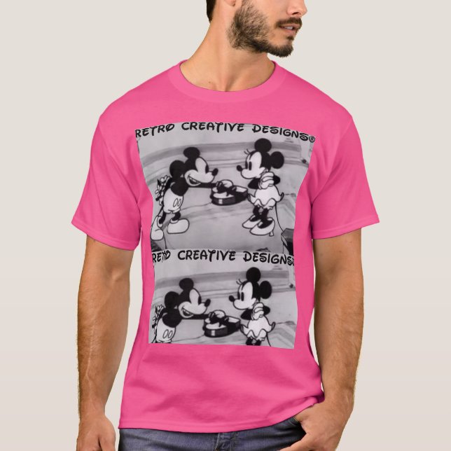 MOUSE ROMANTIC TEE. THE CUTEST T-Shirt (Vorderseite)
