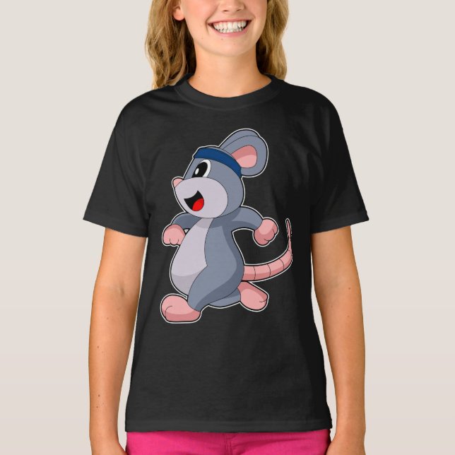 Mouse Runner-Sport T-Shirt (Vorderseite)