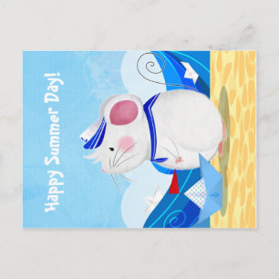Mouse Sailor Postkarte