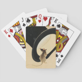 Mouse Top Hat Chinese Rat Year Zodiac Birthday PlC Spielkarten