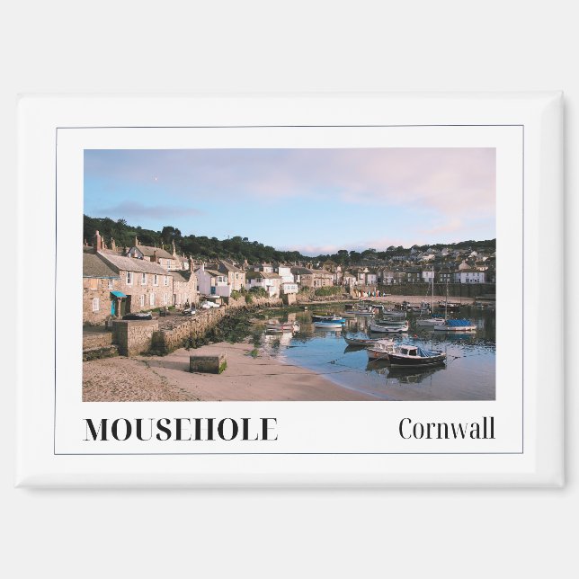 Mousehole, Cornwall, England Magnet (Vorderseite)