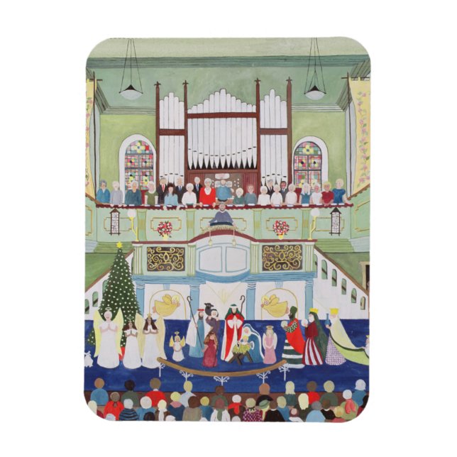 Mousehole Methodist Kapelle Cornwall Magnet (Vertikal)