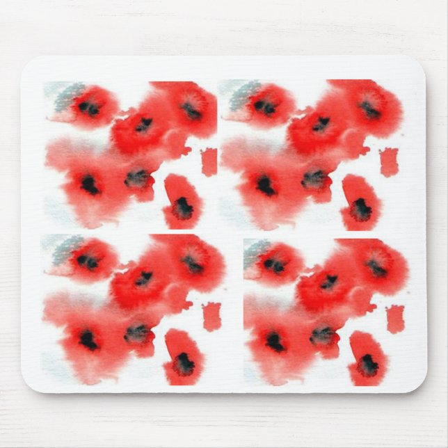 mousemat - Mohnblumen Mousepad (Vorne)