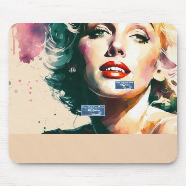 Mousepad 1 Beige(Monroe) RFPMDesign ©️ 2024 (Vorne)