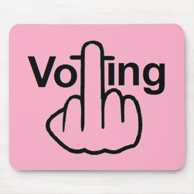 Mousepad-Abstimmung Gedreht Mousepad (Vorne)