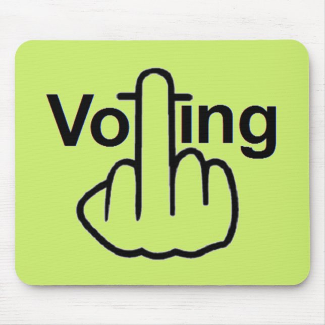 Mousepad-Abstimmung Gedreht Mousepad (Vorne)